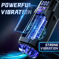 Automatic Masturbator Men Pocket Pussy Vibration Blowjob Penis Real Vagina Masturbation Cup Oral For Male Adult Sex Machine Toy