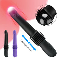 3 Speeds Telescopic  Vagina G-Spot Vibrator